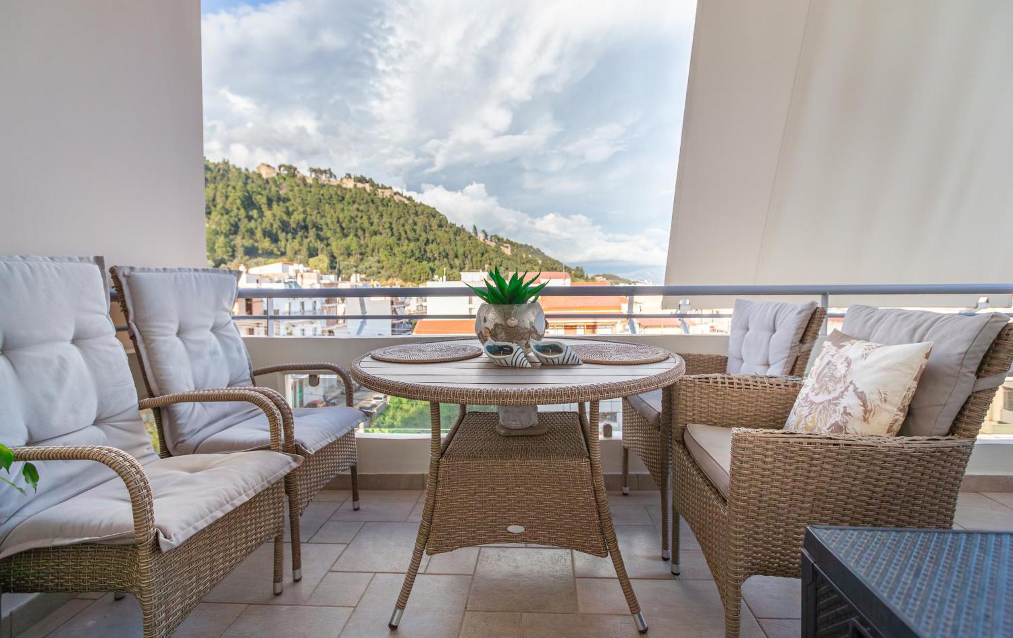 Apartamento Penthouse Nafpaktos Exterior foto