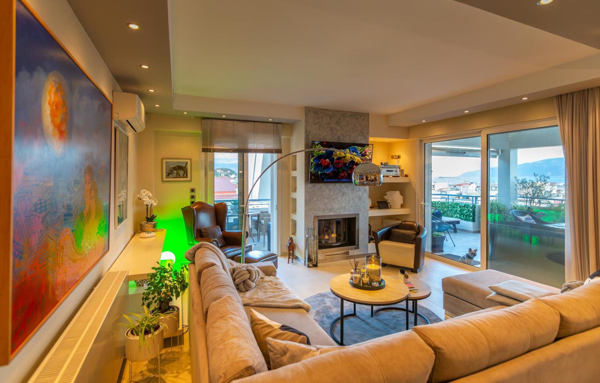 Apartamento Penthouse Nafpaktos Exterior foto